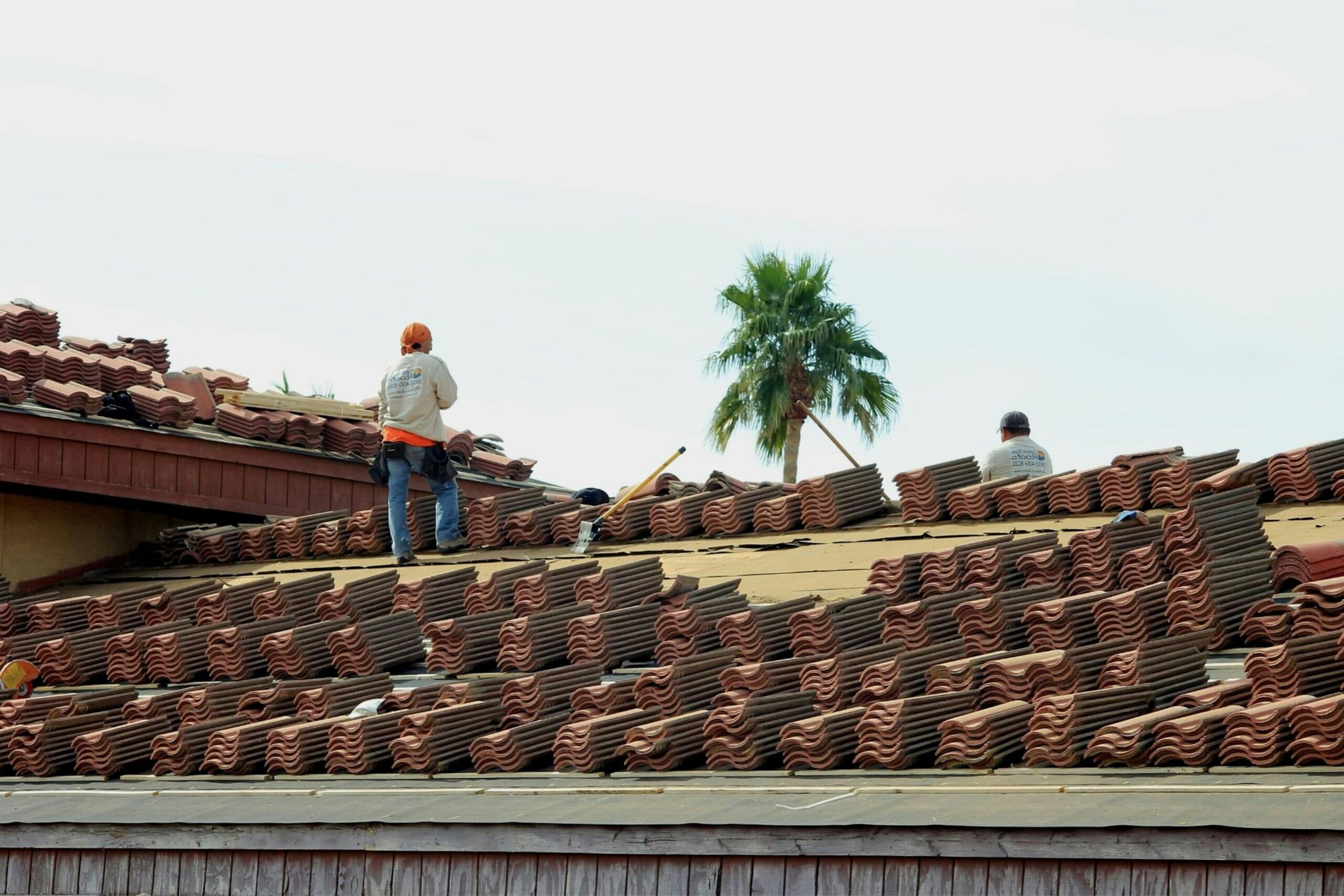 New roof installation in residential home in Austin Texas.